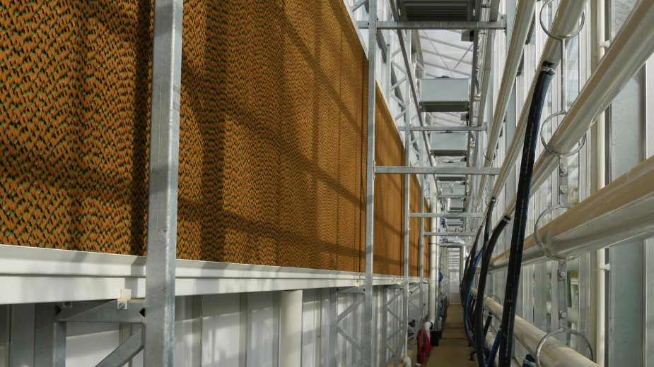 Climate control ventilation and cooling pad systems